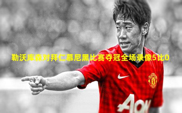 勒沃库森对拜仁慕尼黑比赛夺冠全场录像5比0