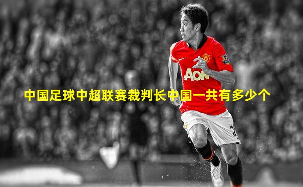 中国足球中超联赛裁判长中国一共有多少个