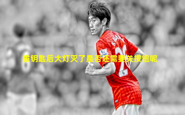 拔钥匙后大灯灭了是否还需要关按钮呢
