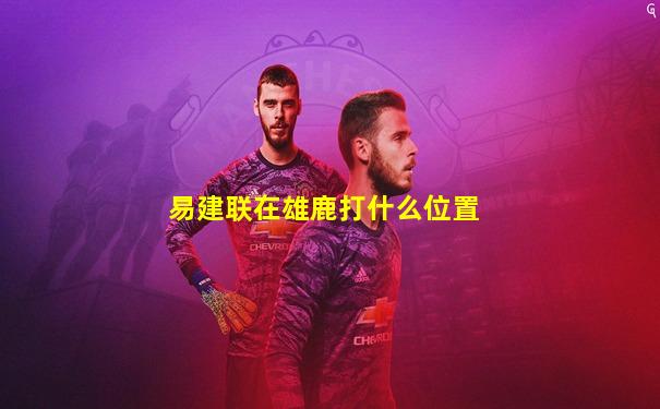 易建联在雄鹿打什么位置