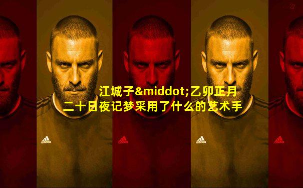 江城子·乙卯正月二十日夜记梦采用了什么的艺术手法