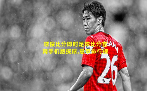 球探比分即时足球比分官网手机版探球,意甲排行榜